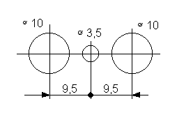 Bohrschema fr BU4x2-19